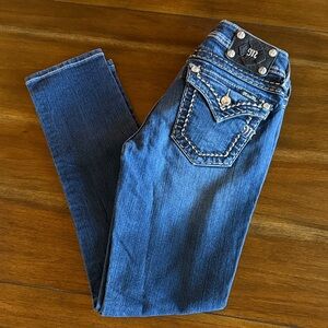 Miss Me Women's Dark Blue Skinny Jeans 29
